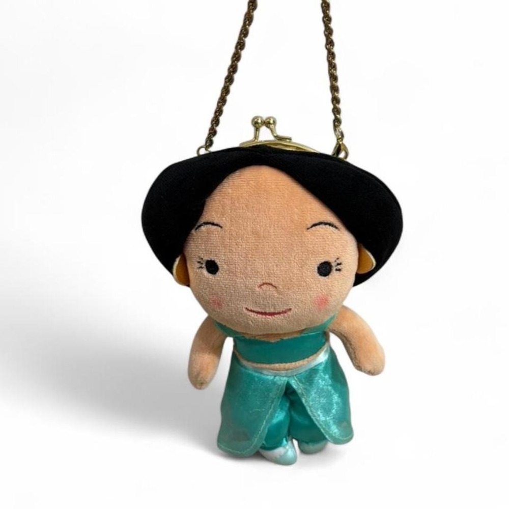 Disney Princess Jasmine Plushie Coin Purse removable chain